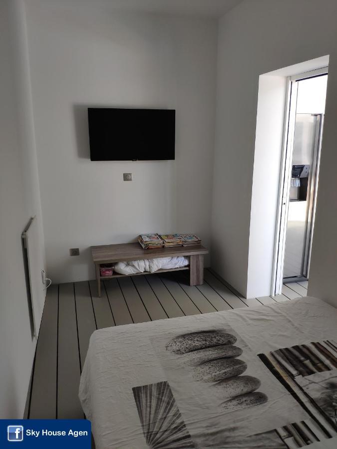 Sky House Agen Logement détente avec Spa Jacuzzi Sauna Hammam Extérieur photo